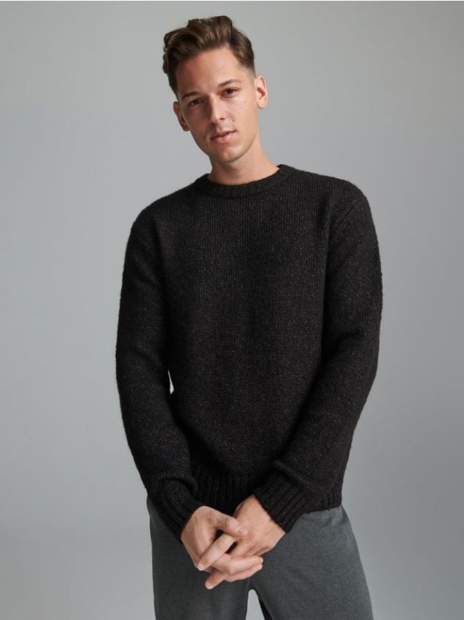 Sweter - czarny