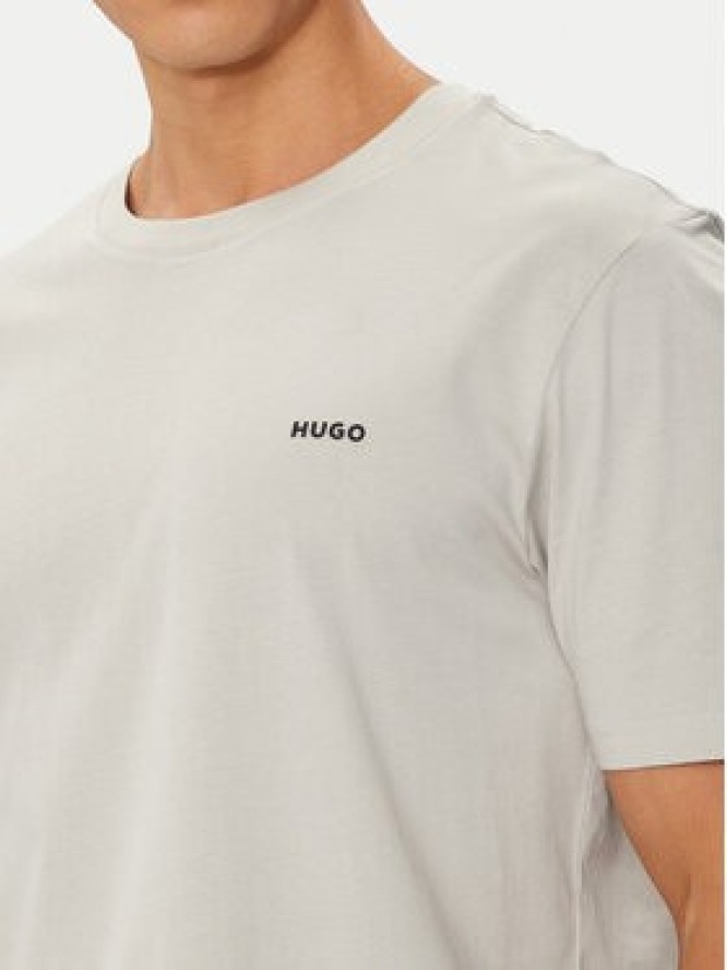 Hugo T-Shirt Dero222 50466158 Szary Regular Fit