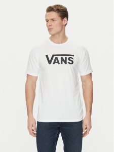 Vans T-Shirt Classic VN000GGGYB21 Biały Classic Fit