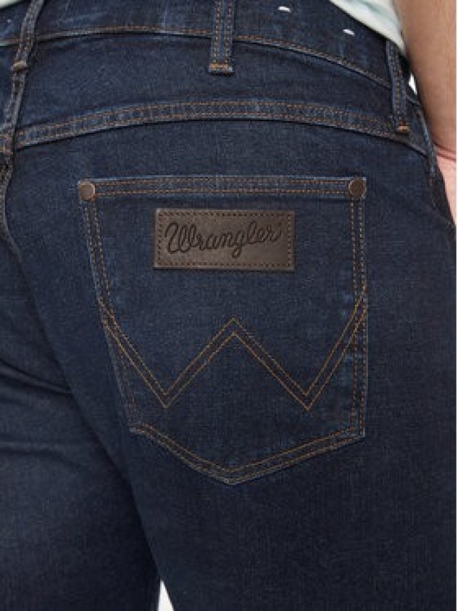 Wrangler Szorty jeansowe Colton 112350823 Granatowy Slim Fit