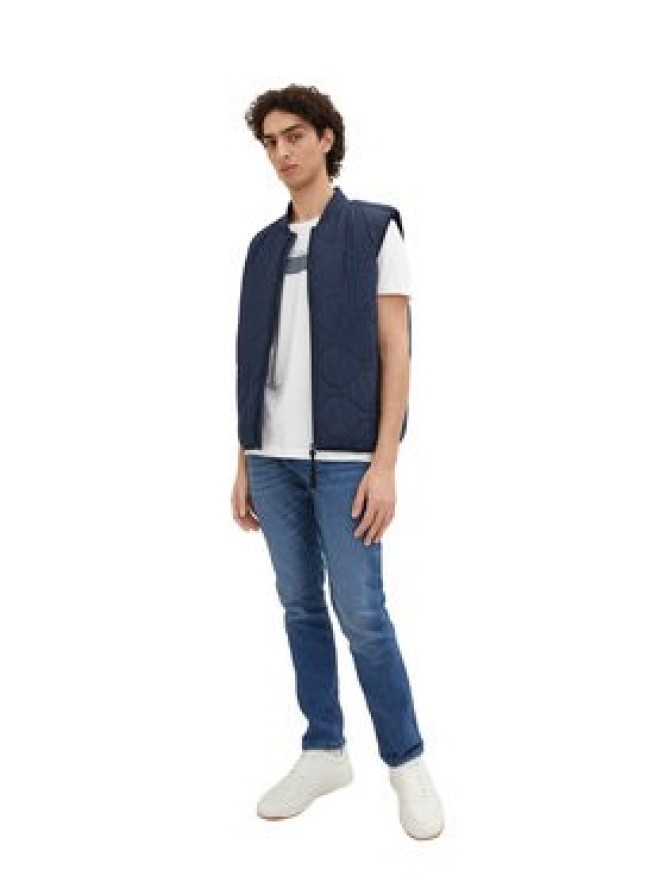 Tom Tailor Denim Kamizelka 1034447 Granatowy