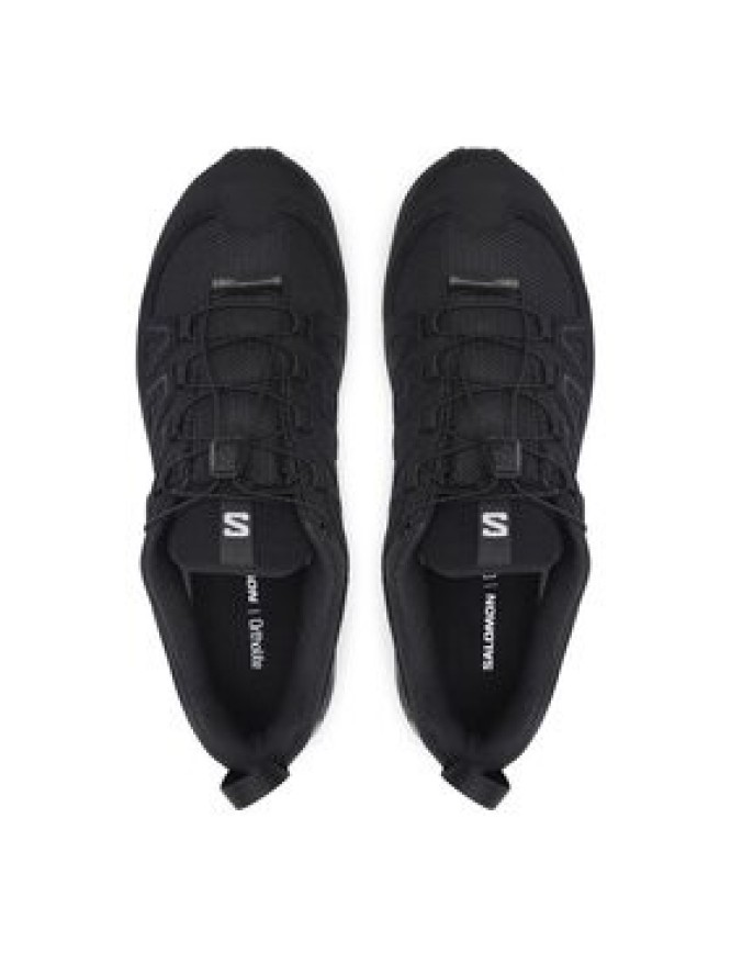 Salomon Sneakersy X Ward Leather GORE-TEX L47182300 Czarny