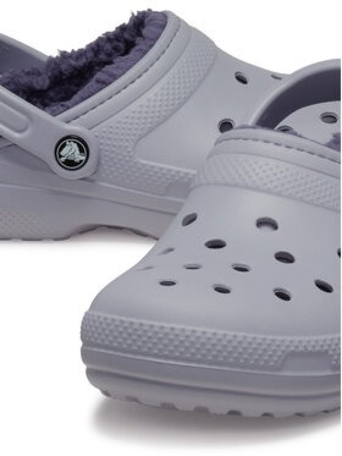 Crocs Klapki Classic Lined Clog 203591 Szary