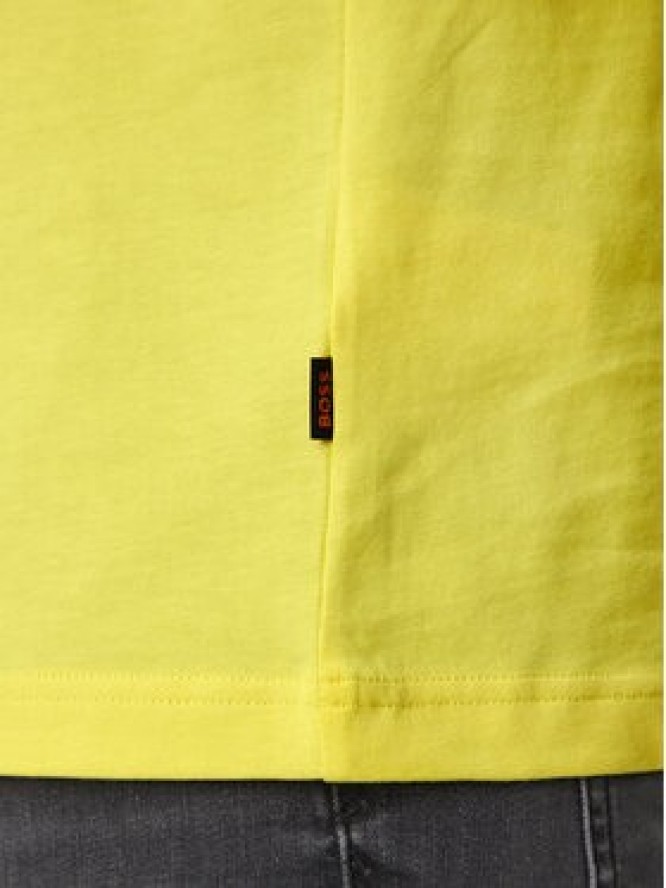 Boss T-Shirt Te_Tucan 50516012 Żółty Regular Fit