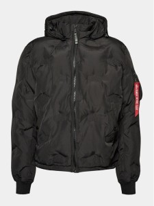 Alpha Industries Kurtka zimowa 108107 Czarny Regular Fit