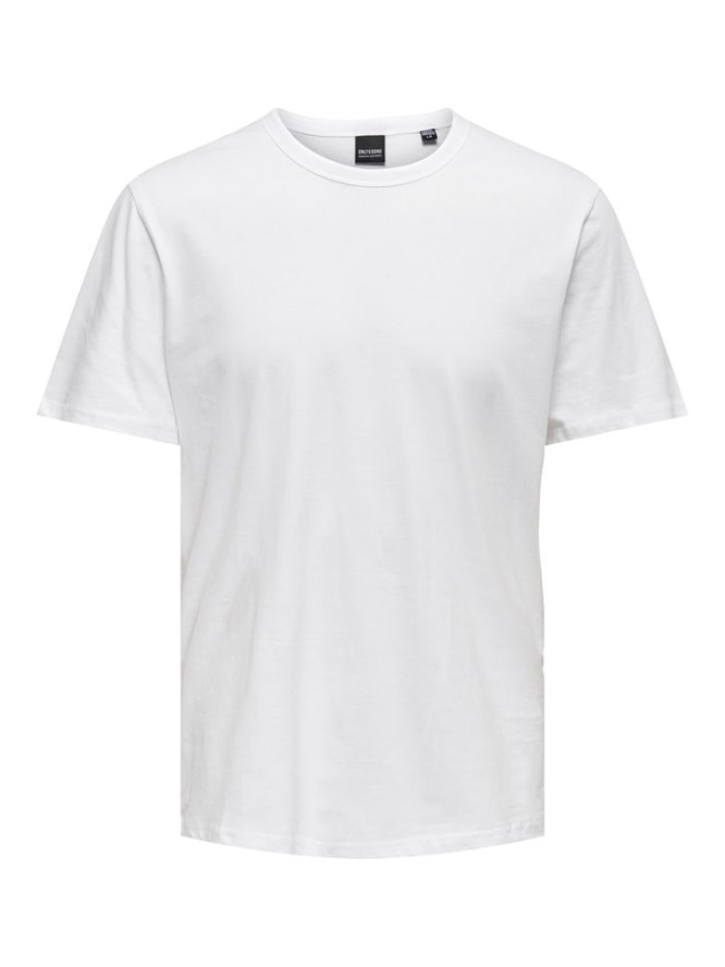 ONLY & SONS Koszulka w kolorze białym rozmiar: S