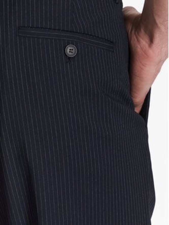 United Colors Of Benetton Spodnie materiałowe 44O6UF01I Czarny Regular Fit