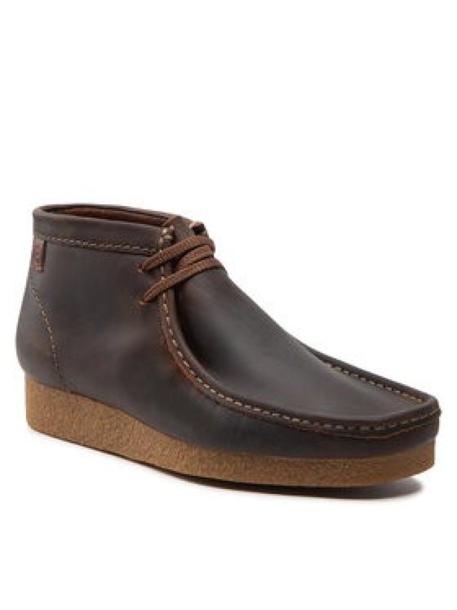 Clarks Trzewiki Shacre 261594367 Brązowy