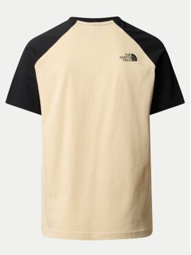 The North Face T-Shirt Easy NF0A87N7 Beżowy Regular Fit