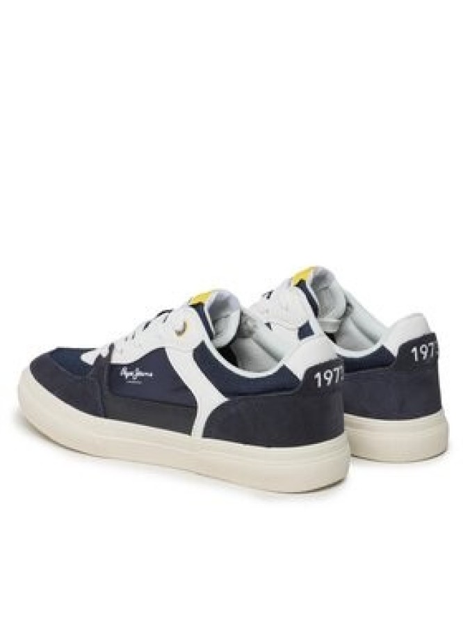 Pepe Jeans Sneakersy Kenton Master Mesh PMS30905 Granatowy