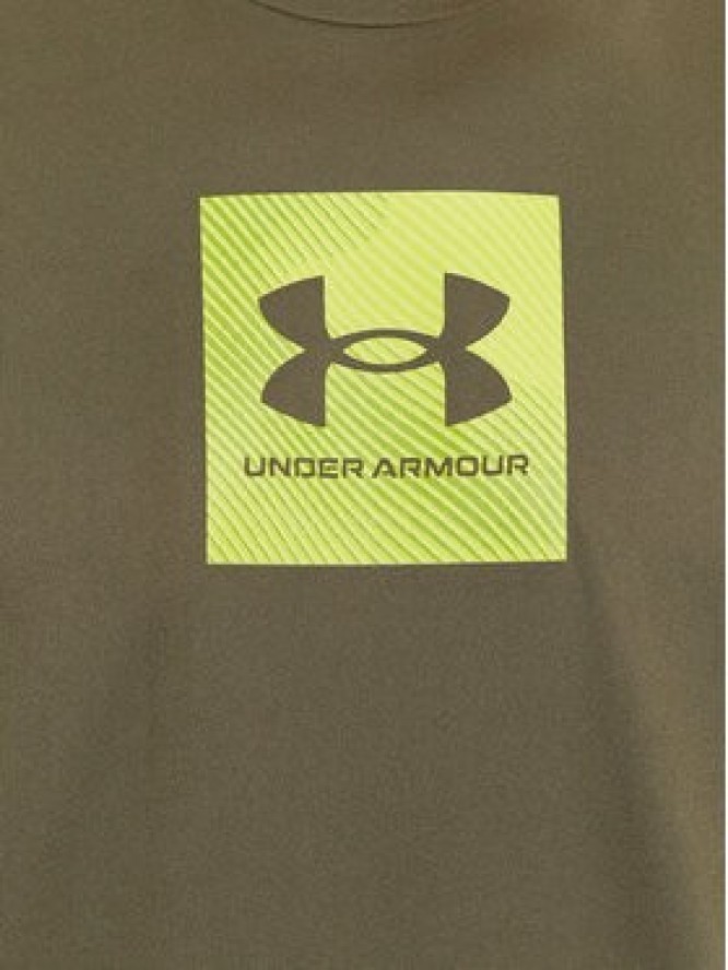 Under Armour T-Shirt Ua Tech Prt Fill Ss 1380785 Khaki Loose Fit