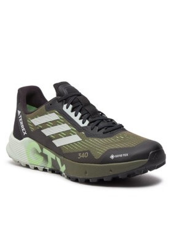 adidas Buty do biegania Terrex Agravic Flow GORE-TEX Trail Running 2.0 IG8020 Khaki