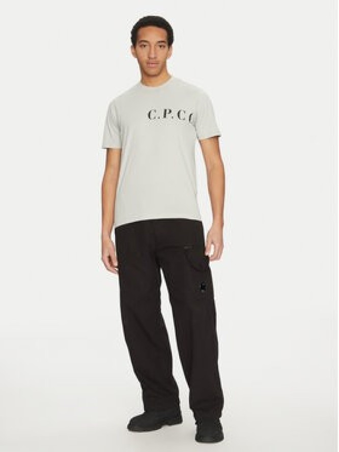 C.P. Company Spodnie dresowe 18CMPA094A006475G Czarny Relaxed Fit