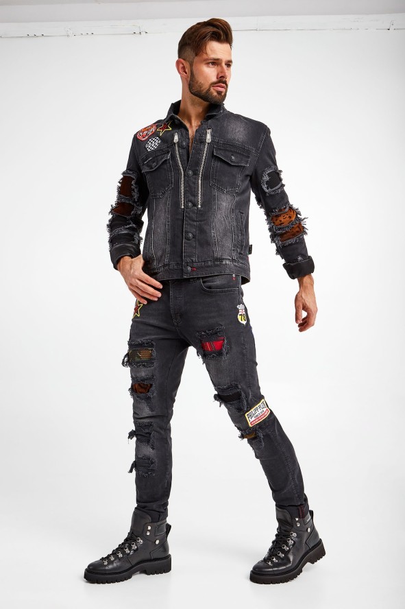 Kurtka jeansowa PHILIPP PLEIN