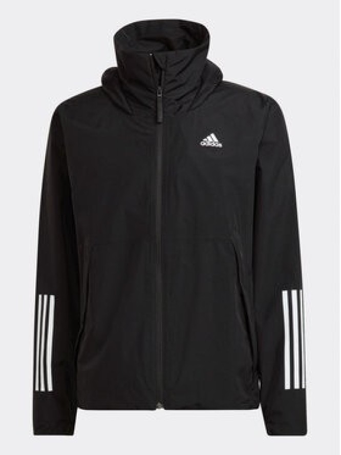 adidas Kurtka przejściowa BSC 3-Stripes RAIN.RDY H65773 Czarny Regular Fit