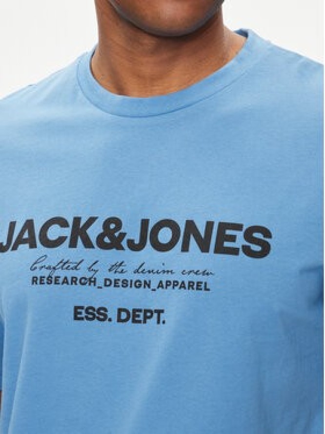 Jack&Jones T-Shirt Gale 12247782 Niebieski Relaxed Fit