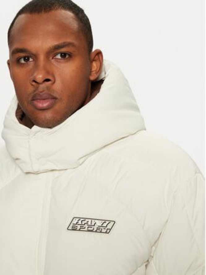 Karl Kani Kurtka puchowa Sport Patch Artic 60760029 Biały Regular Fit