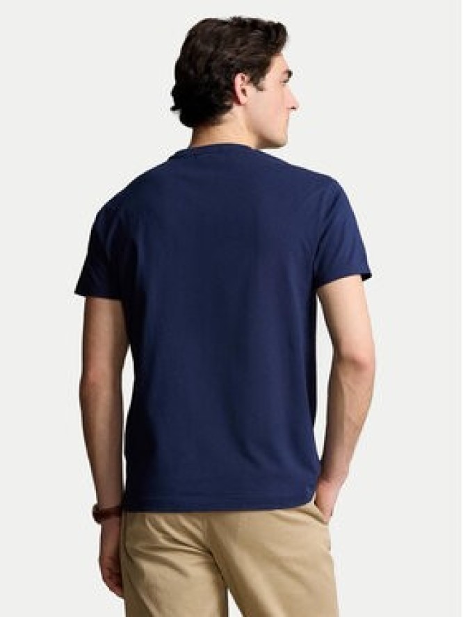 Polo Ralph Lauren T-Shirt 710854497039 Granatowy Regular Fit