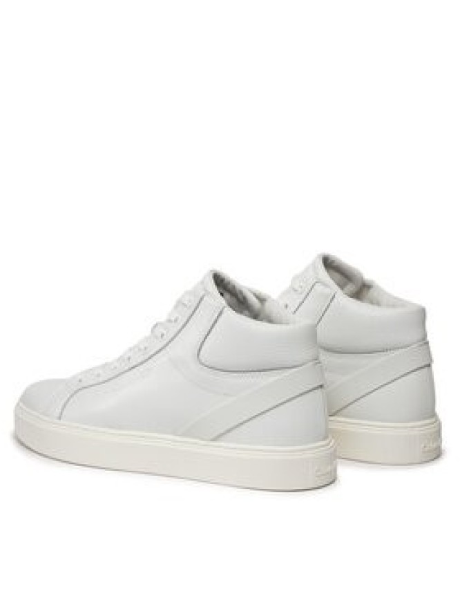 Calvin Klein Sneakersy High Top Lace Up Archive Stripe HM0HM01291 Biały