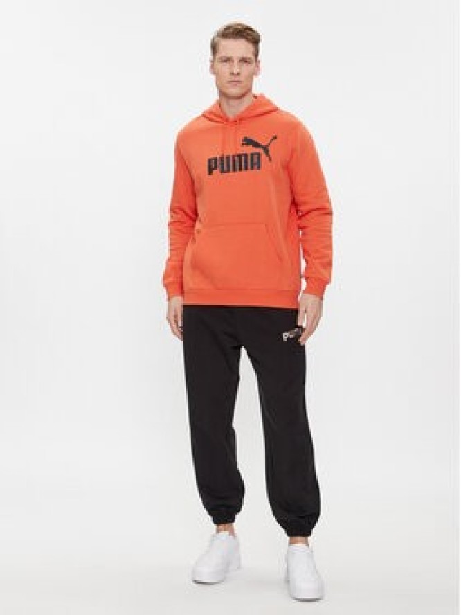 Puma Bluza Ess 586687 Pomarańczowy Regular Fit