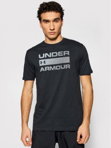 Under Armour T-Shirt Ua Team Issue Wordmark 1329582 Czarny Loose Fit