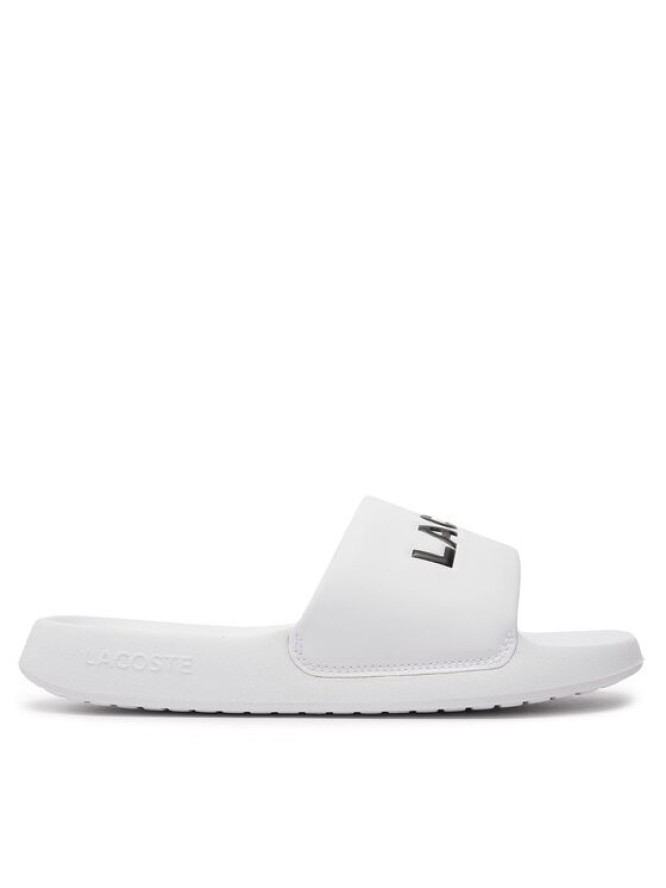 Lacoste Klapki Serve Slide 1.0 747CMA0025 Biały