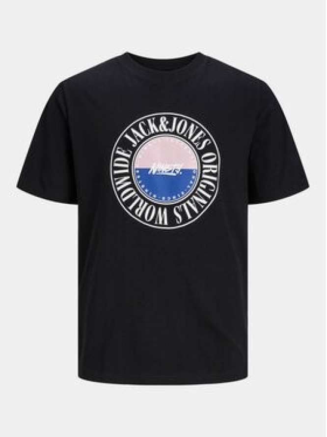 Jack&Jones T-Shirt Cobin 12250411 Czarny Standard Fit