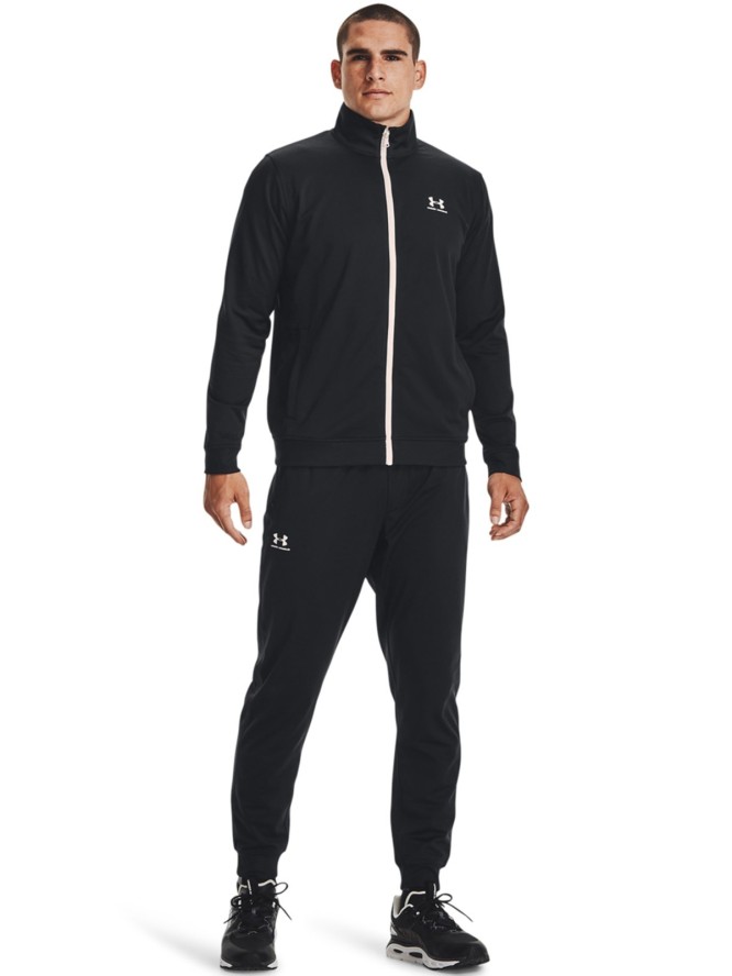 Bluza dresowa męska Under Armour Sportstyle Tricot Jacket - czarna