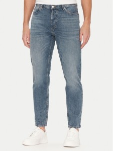 HUGO Jeansy 50537705 Niebieski Tapered Fit