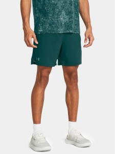 Under Armour Szorty sportowe Ua Vanish Woven 6In Shorts 1373718-449 Zielony Fitted Fit