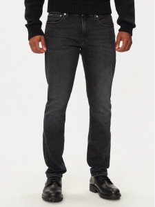 Calvin Klein Jeans Jeansy J30J325976 Czarny Slim Fit