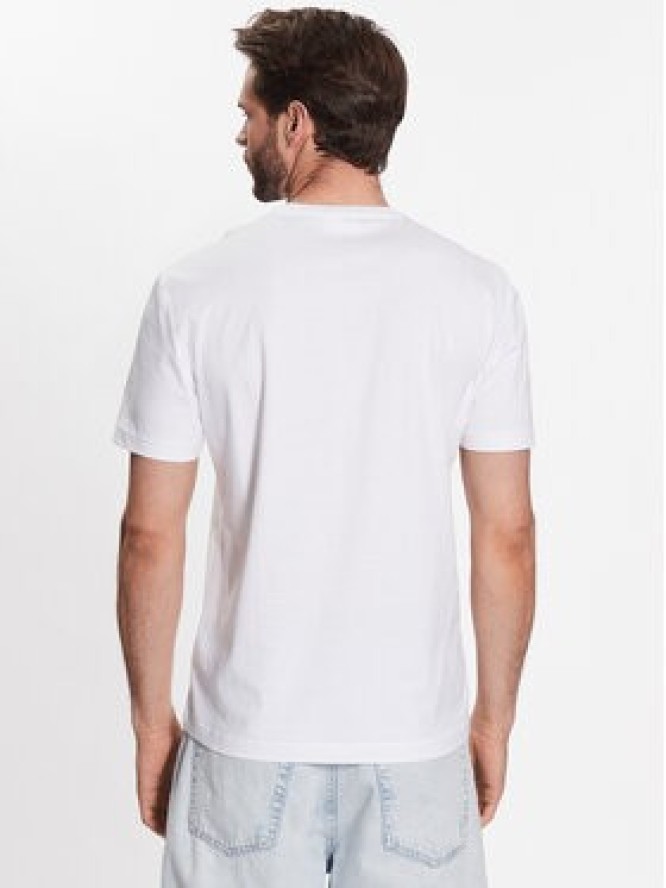 Calvin Klein T-Shirt Smooth K10K110589 Biały Regular Fit