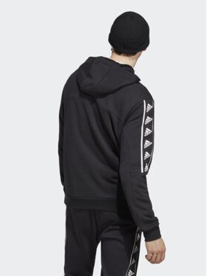 adidas Bluza Brandlove Hoodie IC6788 Czarny Regular Fit