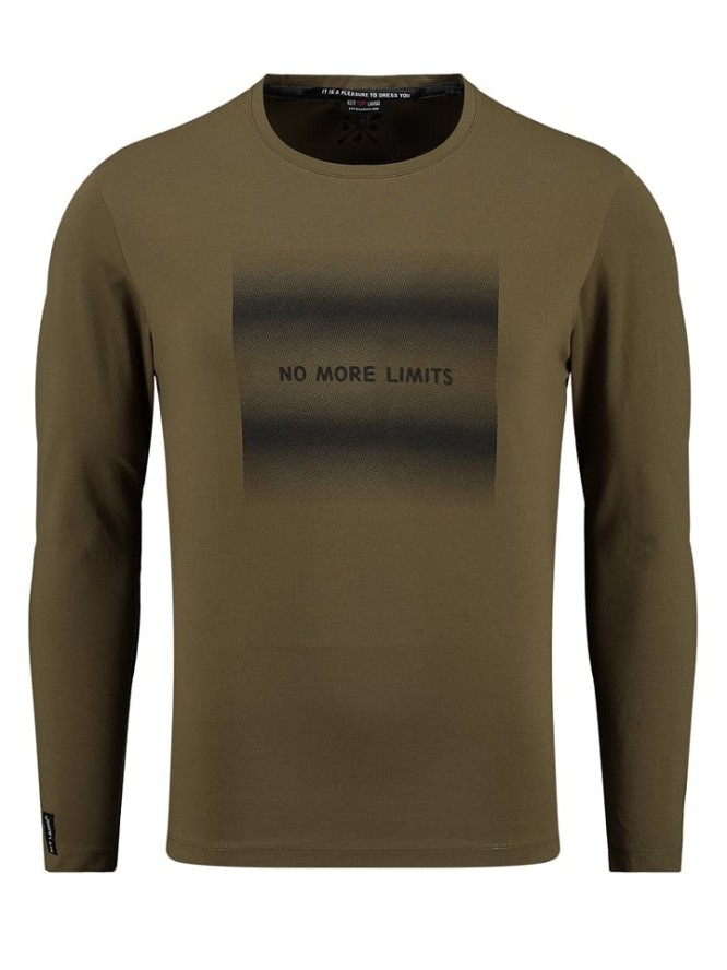 KEY LARGO Koszulka "No More Limits" w kolorze khaki rozmiar: 3XL