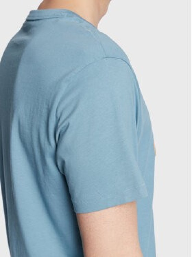 Guess T-Shirt 3D Embro M3GI25 K8FQ4 Niebieski Regular Fit