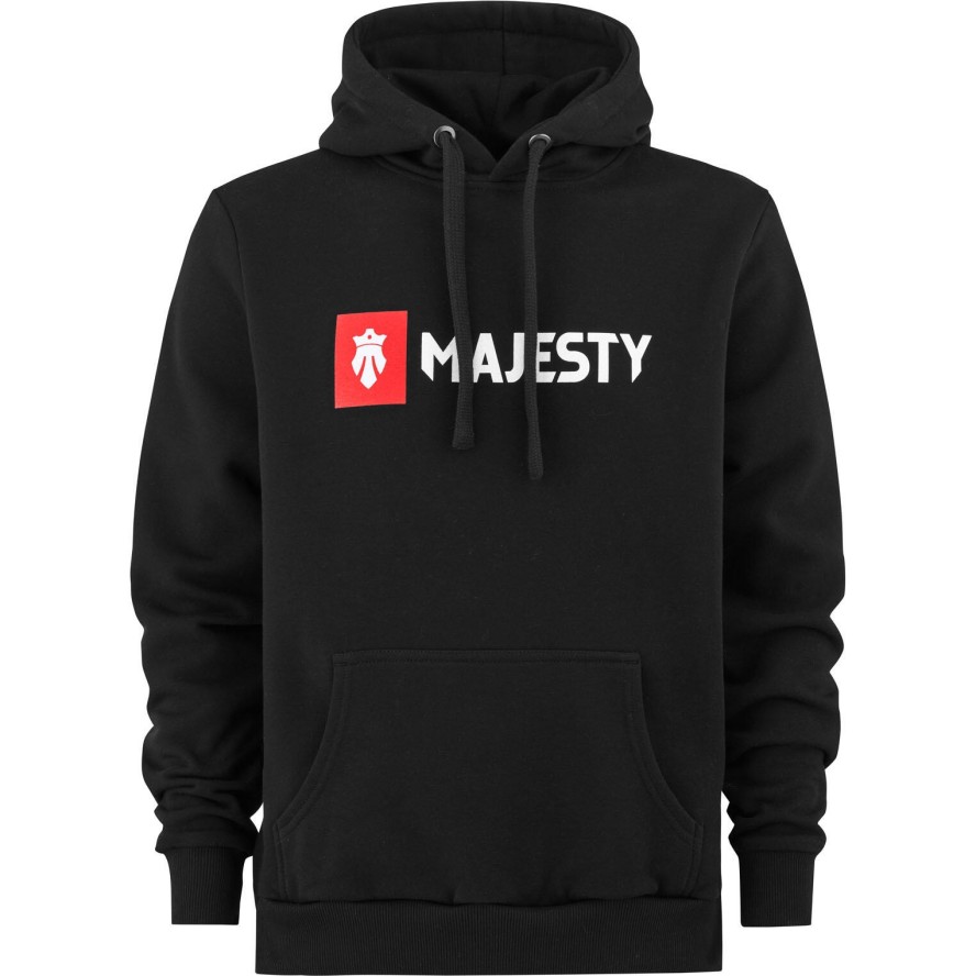 Bluza kangurka MAJESTY Logo Classic Hoodie czarna L