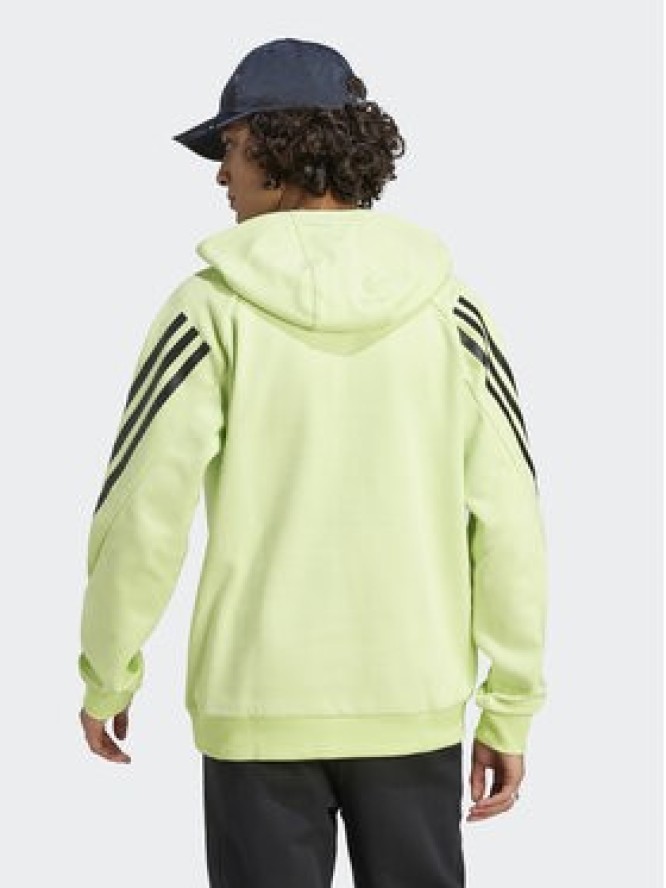 adidas Bluza Future Icons 3-Stripes Hoodie IJ8866 Zielony Regular Fit