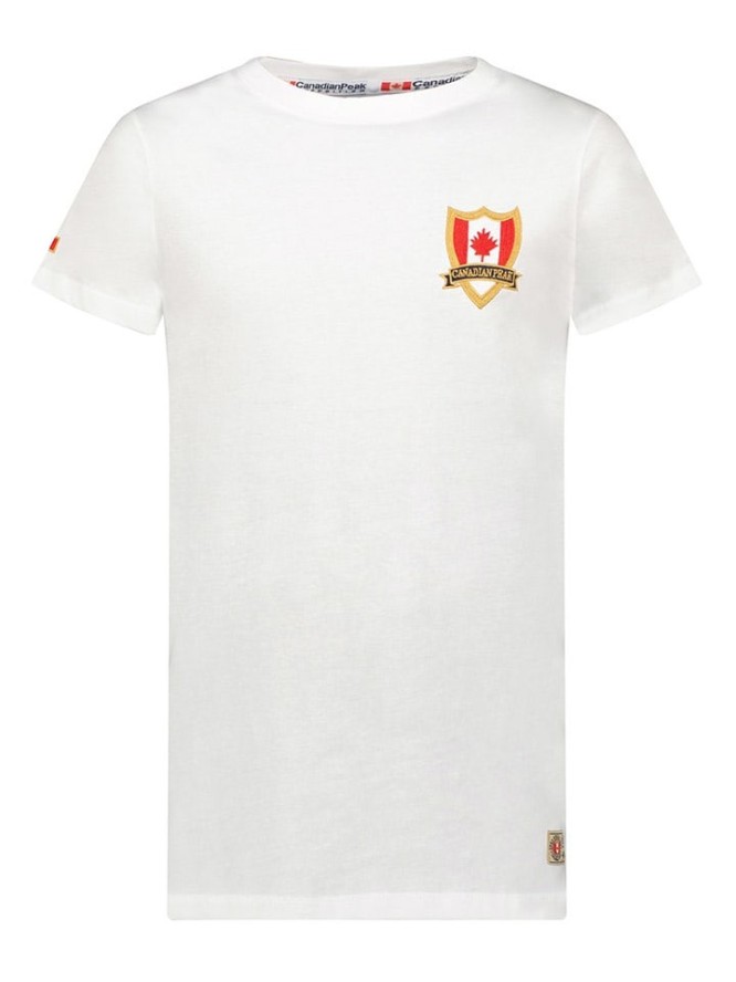 Canadian Peak Koszulka "Jeganteak" w kolorze białym rozmiar: M