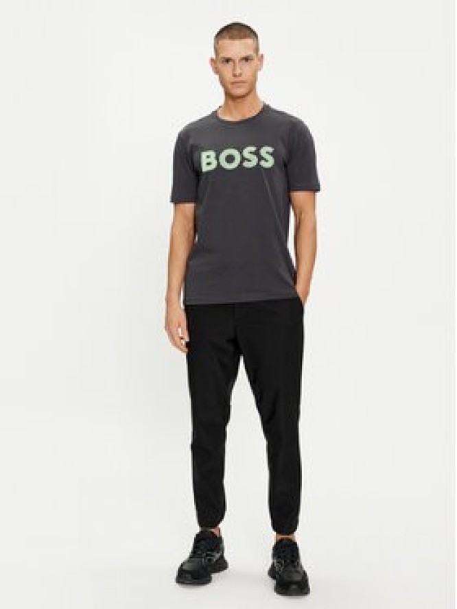 Boss T-Shirt 50512866 Szary Regular Fit