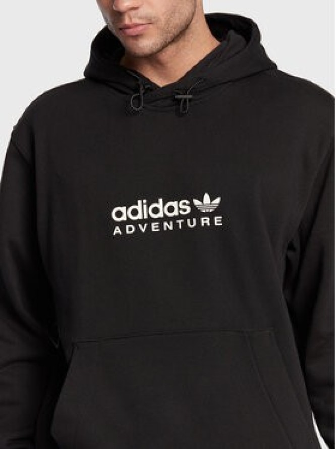 adidas Bluza Adventure HK5002 Czarny Regular Fit