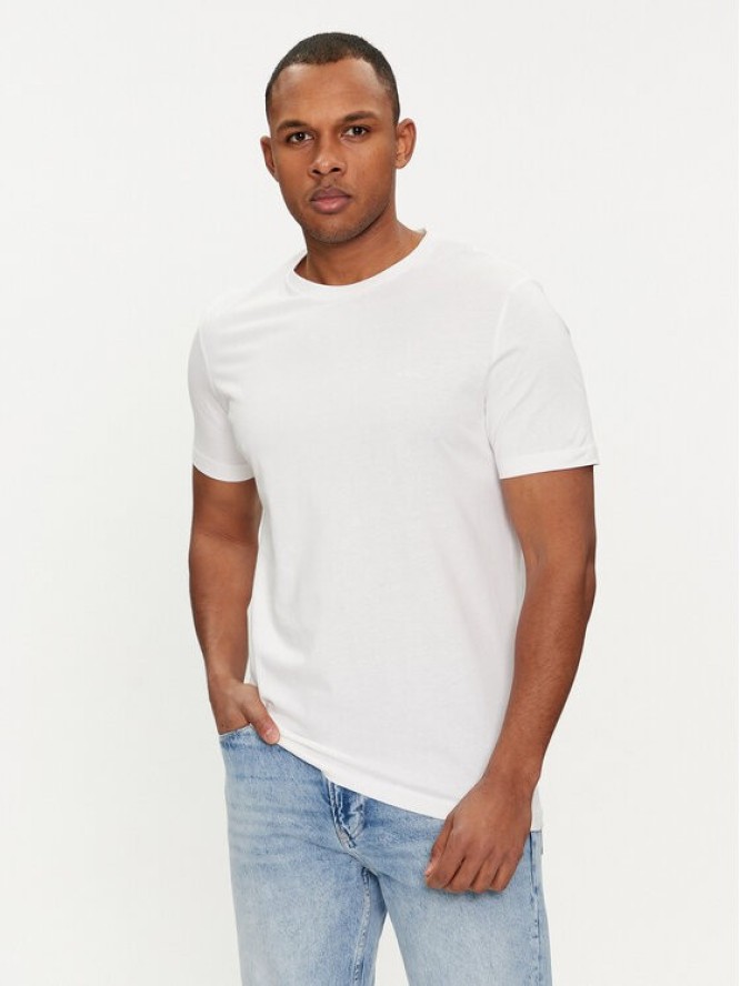 s.Oliver T-Shirt 2057430 Biały Regular Fit