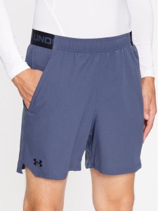 Under Armour Szorty sportowe Ua Vanish Woven 6In Shorts 1373718 Szary Fitted Fit