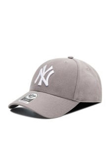 47 Brand Czapka z daszkiem Mlb New York Yankees B-MVPSP17WBP-DY Szary