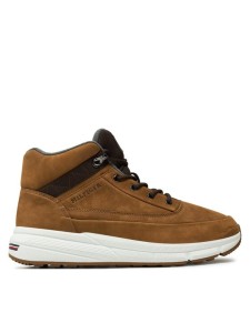 Tommy Hilfiger Sneakersy Hilfiger Warm Nubuck Hybrid B FM0FM05189 Brązowy