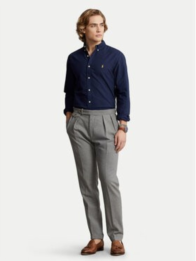 Polo Ralph Lauren Koszula 710767828003 Granatowy Slim Fit