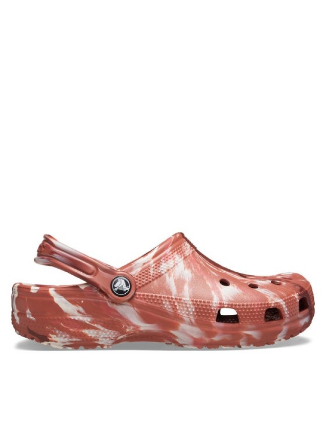 Crocs Klapki Classic Marbled Clog 206867 Brązowy