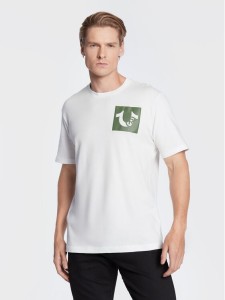 True Religion T-Shirt 106298 Biały Regular Fit