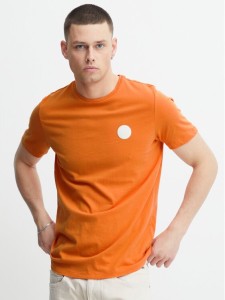 Blend T-Shirt 20715042 Pomarańczowy Regular Fit