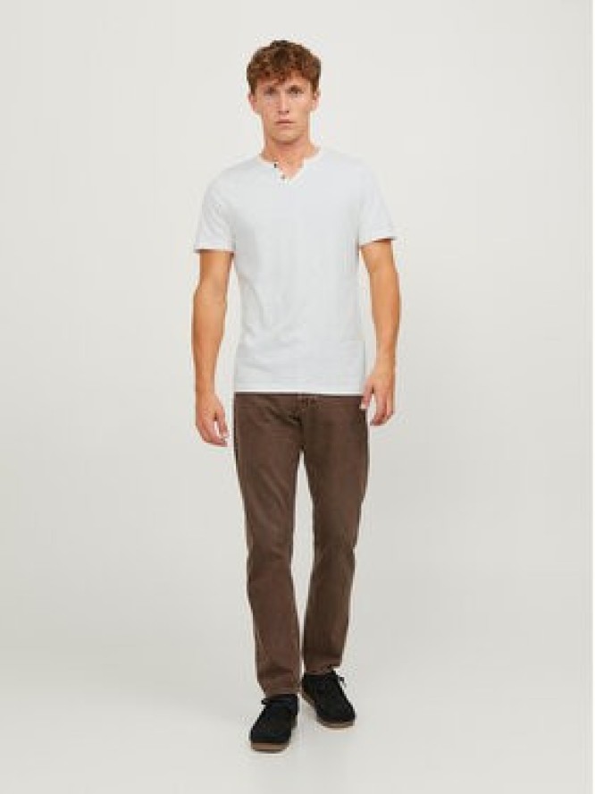 Jack&Jones T-Shirt Split 12164972 Biały Standard Fit