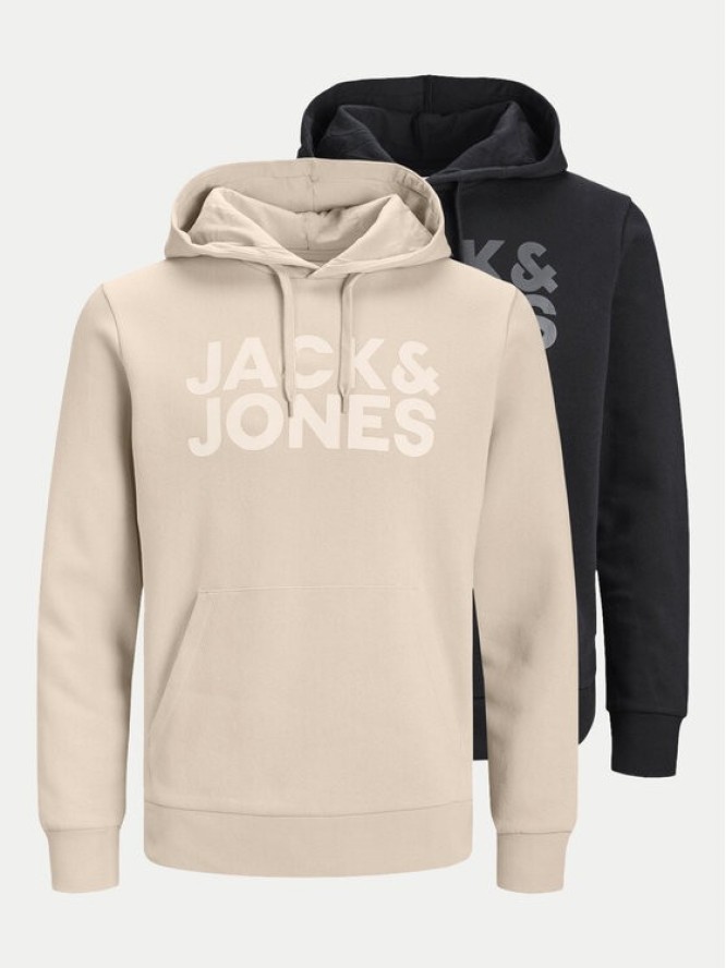 Jack&Jones Komplet 2 bluz Corp 12191761 Kolorowy Regular Fit